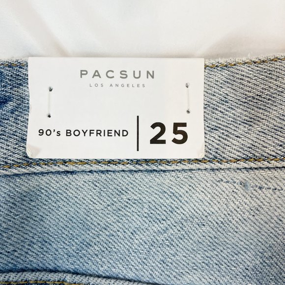 PacSun Jeans 90's Boyfriend Distressed 25 - Picture 3 of 7